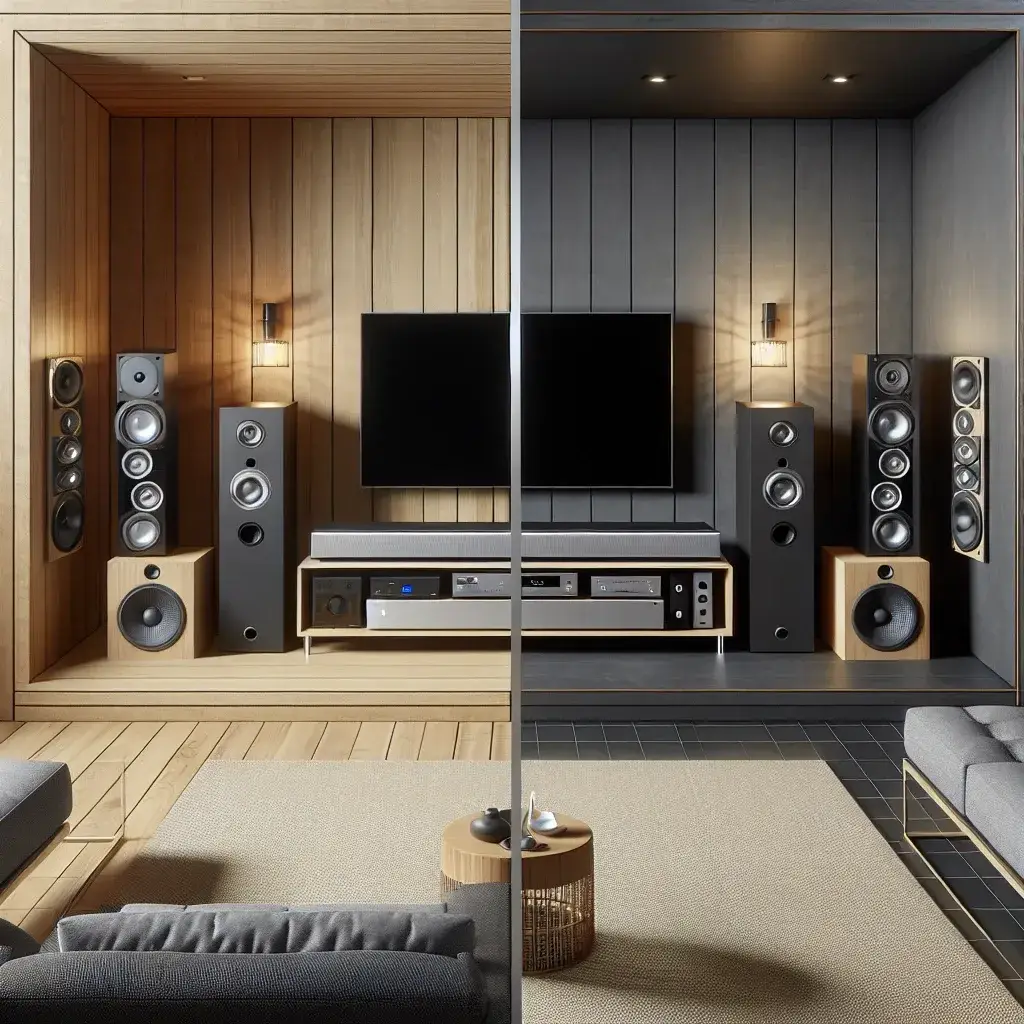 Soundbars vs sistemas de cine en casa: Qué elegir según tu espacio